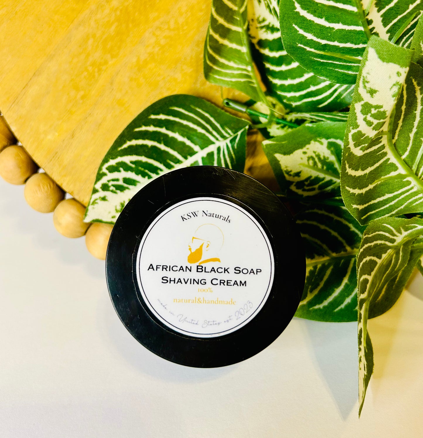 African Black Soap Shaving Cream